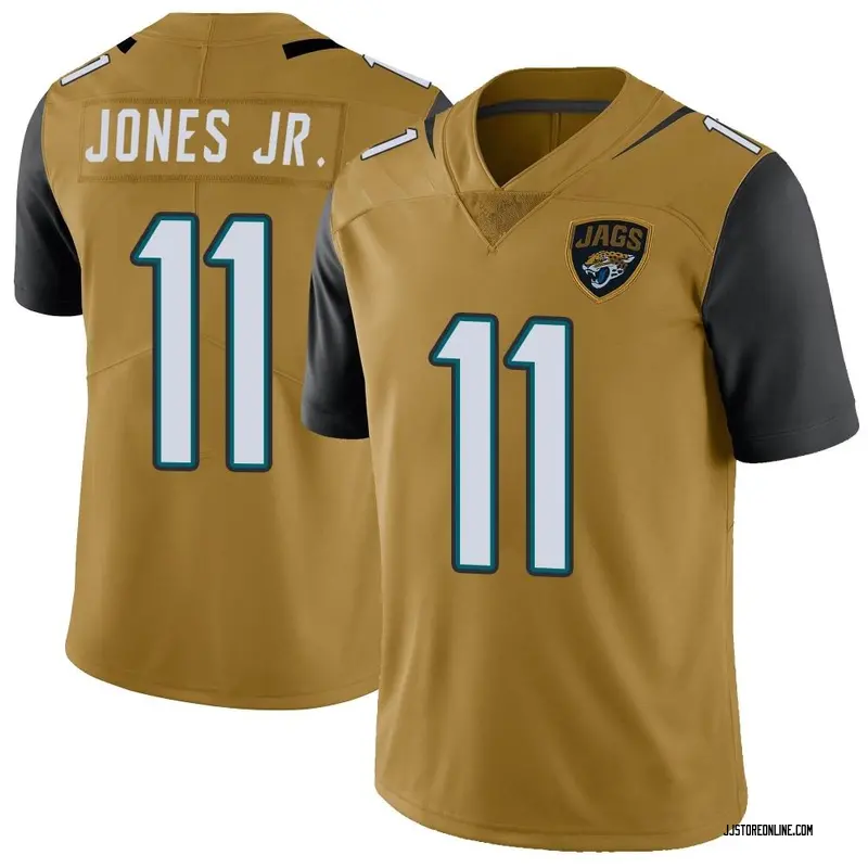 Men's Marvin Jones Jr. Jacksonville Jaguars Color Rush Vapor Untouchable Jersey - Gold Limited